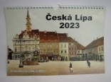  Nástěnný měsíční kalendář 2023 Česká Lípa 